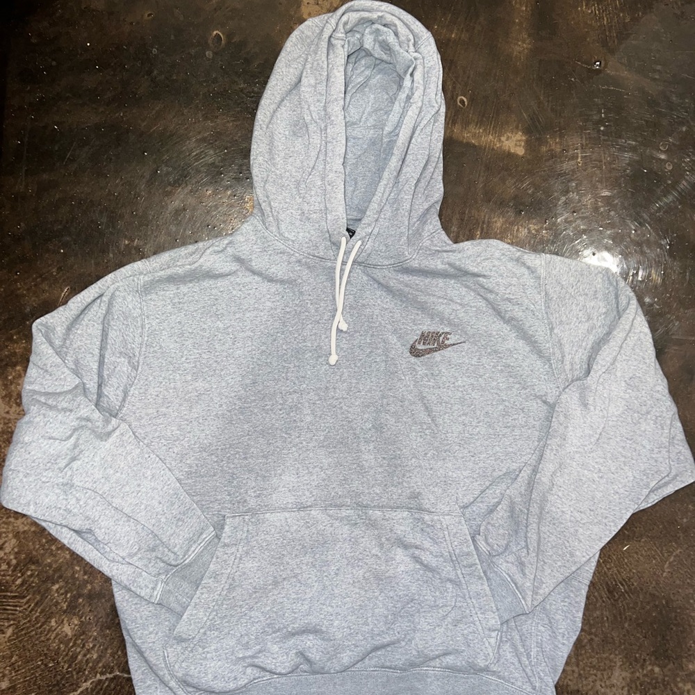 Nike Light Gray Men's Hoodie